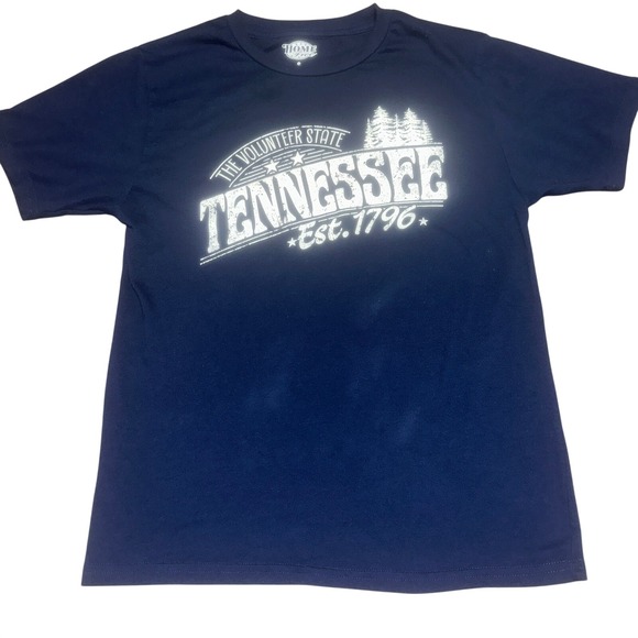 Home Free Other - Home Free Mens Tennessee Volunteer State Graphic T-Shirt Small Navy Blue Tee
